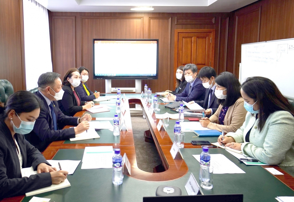 Зам, тээврийн хөгжлийн сайд Л.Халтар Япон Улсын Олон улсын хамтын ажиллагааны байгууллага (ЖАЙКА)-ын Монгол Улс дахь төлөөлөгчийн газрын даргатай уулзалт хийлээ