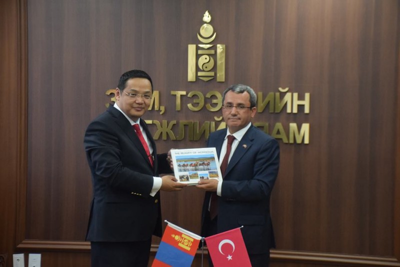 Монгол-Турк улсын тээврийн салбарын хамтын ажиллагааг хөгжүүлнэ